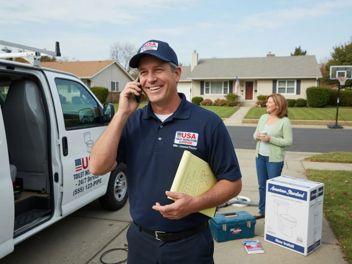 Toilet Installation Winn, MI FAQs